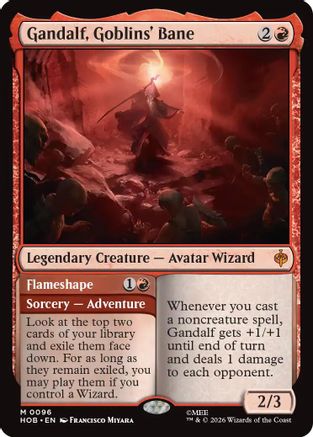 Gandalf, Goblins' Bane  [The Hobbit] Foil