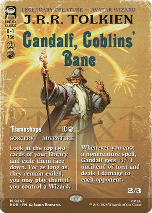Gandalf, Goblins' Bane (Borderless)  [The Hobbit]
