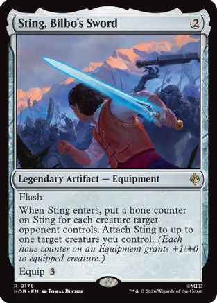 Sting, Bilbo's Sword  [The Hobbit]