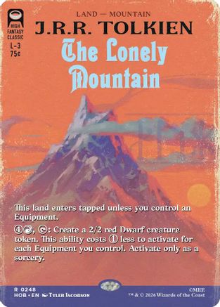 The Lonely Mountain (Borderless)  [The Hobbit]