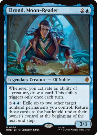 Elrond, Moon-Reader  [The Hobbit]