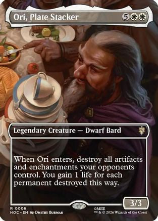 Ori, Plate Stacker (Borderless)  [The Hobbit: Eternal-Legal] Foil