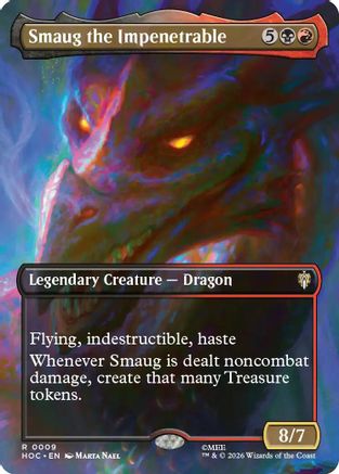 Smaug the Impenetrable (Borderless)  [The Hobbit: Eternal-Legal] Foil