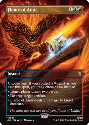 Flame of Anor (Borderless)  [The Hobbit: Eternal-Legal]