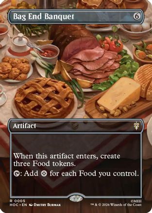 Bag End Banquet (Borderless)  [The Hobbit: Eternal-Legal] Foil
