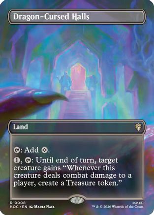 Dragon-Cursed Halls (Borderless)  [The Hobbit: Eternal-Legal]