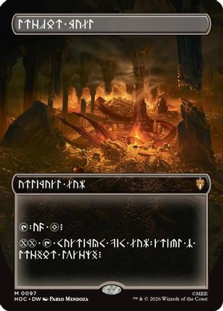 Treasure Vault (Borderless) (Dwarvish)  [The Hobbit: Eternal-Legal] Foil