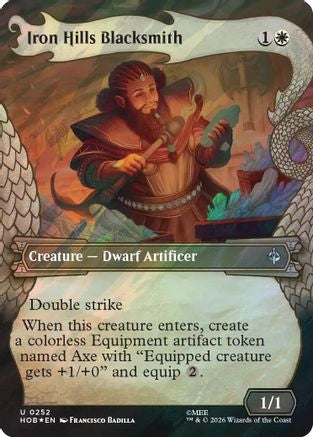 Iron Hills Blacksmith (Showcase) (Surge Foil)  [The Hobbit] Foil