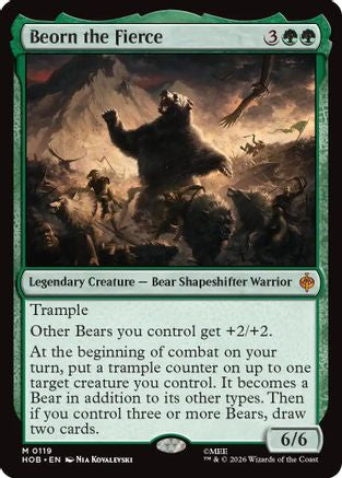 Beorn the Fierce  [The Hobbit] Foil
