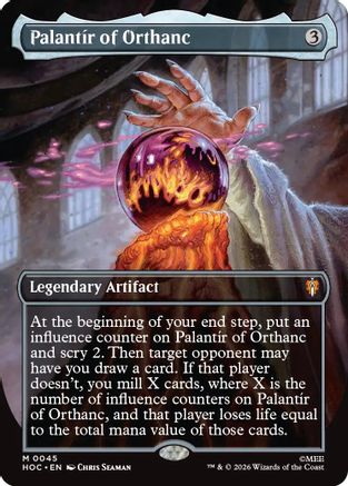 Palantir of Orthanc (Borderless)  [The Hobbit: Eternal-Legal]