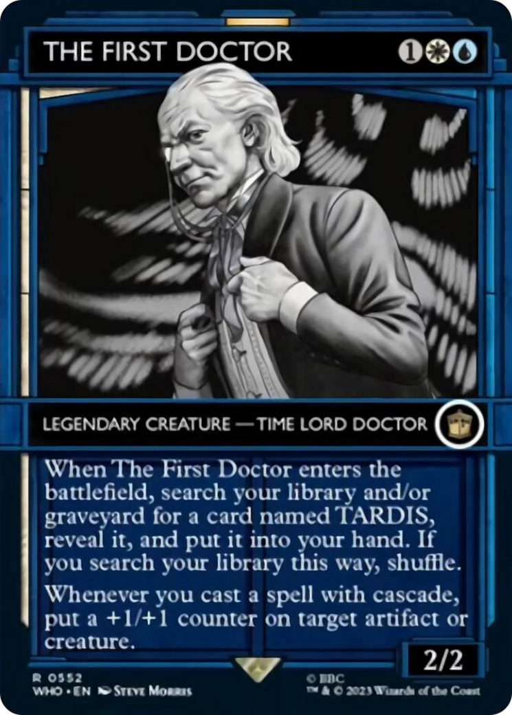 The First Doctor (Showcase) [Doctor Who] Foil