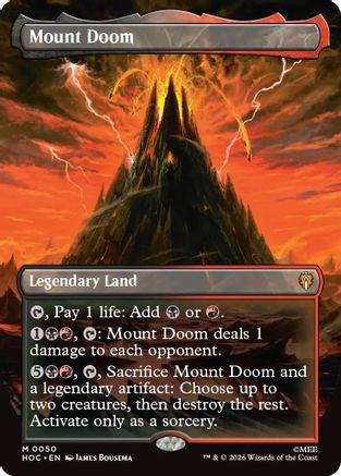Mount Doom (Borderless)  [The Hobbit: Eternal-Legal]
