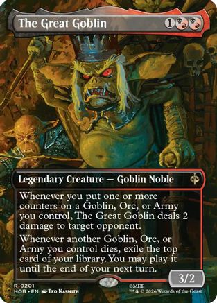 The Great Goblin (Borderless)  [The Hobbit] Foil