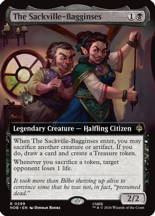 The Sackville-Bagginses (Extended Art)  [The Hobbit] Foil