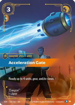 Acceleration Gate (150/166) - Riftbound - [Vendetta] Foil