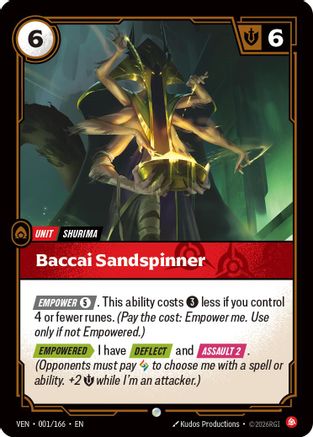 Baccai Sandspinner (001/166) - Riftbound - [Vendetta]