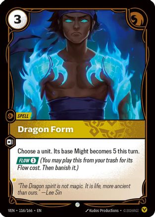 Dragon Form (116/166) - Riftbound - [Vendetta]