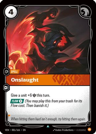 Onslaught (081/166) - Riftbound - [Vendetta]