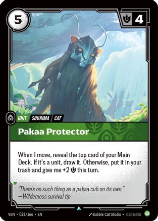 Pakaa Protector (033/166) - Riftbound - [Vendetta]