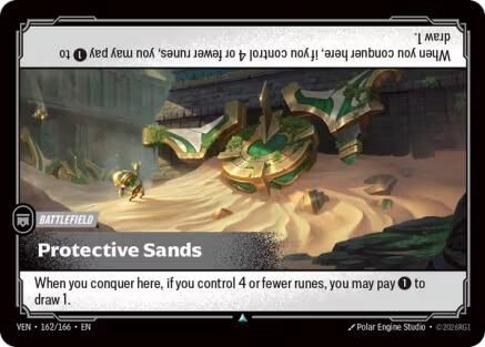 Protective Sands (162/166) - Riftbound - [Vendetta] Foil