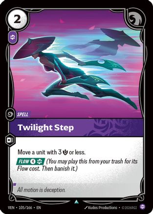 Twilight Step (105/166) - Riftbound - [Vendetta]