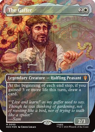 The Gaffer (Borderless) (Surge Foil)  [The Hobbit: Eternal-Legal] Foil