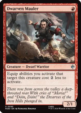 Dwarven Mauler  [The Hobbit]