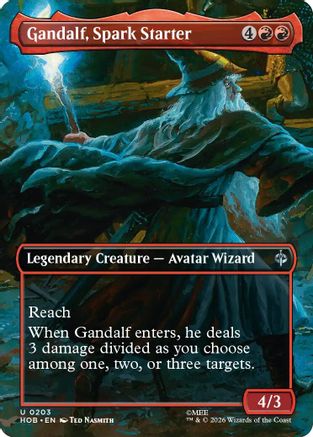 Gandalf, Spark Starter (Borderless)  [The Hobbit]