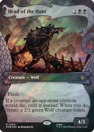 Head of the Hunt (Showcase) (Surge Foil)  [The Hobbit] Foil
