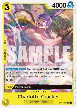 Charlotte Cracker (OP17-104) - [The World's Strongest Warriors]