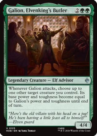 Galion, Elvenking's Butler  [The Hobbit] Foil