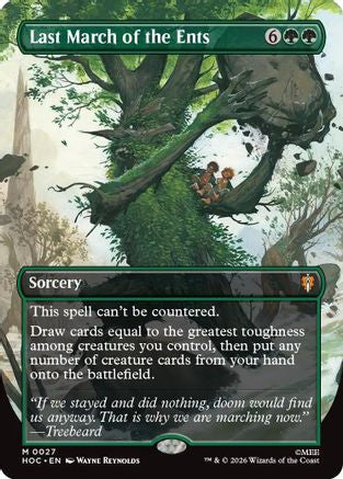 Last March of the Ents (Borderless)  [The Hobbit: Eternal-Legal]