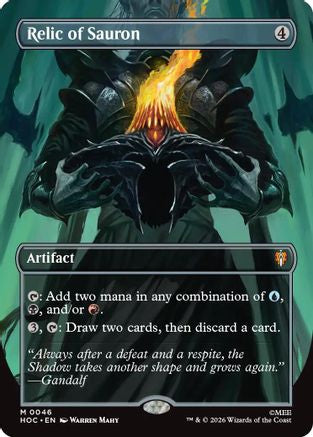 Relic of Sauron (Borderless)  [The Hobbit: Eternal-Legal] Foil