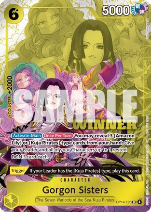 Gorgon Sisters (Winner Pack 2026 Vol. 3) (OP14-105) - [One Piece Promotion Cards] Foil
