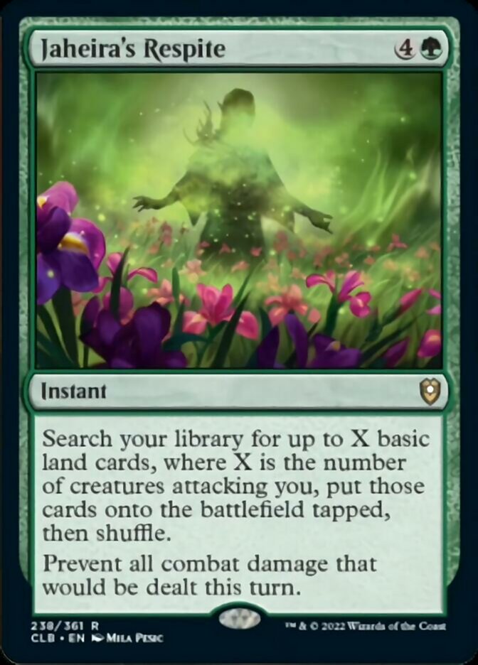 Jaheira's Respite [Commander Legends: Battle for Baldur's Gate] Foil
