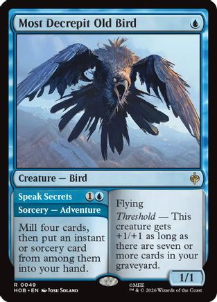 Most Decrepit Old Bird  [The Hobbit] Foil