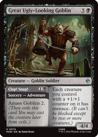 Great Ugly-Looking Goblin  [The Hobbit]