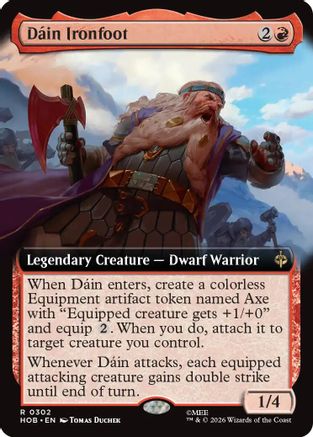 Dain Ironfoot (Extended Art)  [The Hobbit]