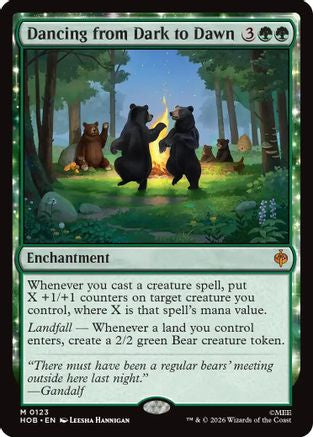 Dancing from Dark to Dawn  [The Hobbit] Foil