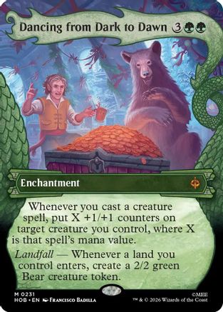 Dancing from Dark to Dawn (Showcase)  [The Hobbit] Foil
