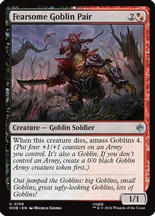 Fearsome Goblin Pair  [The Hobbit] Foil