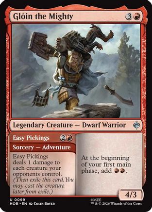 Gloin the Mighty  [The Hobbit] Foil
