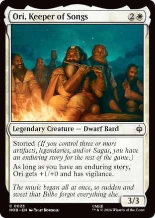 Ori, Keeper of Songs  [The Hobbit] Foil
