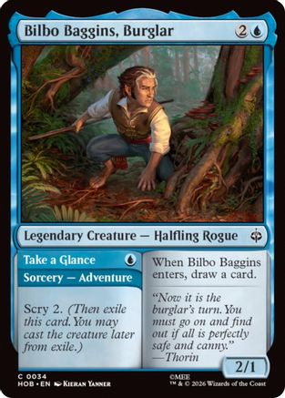 Bilbo Baggins, Burglar  [The Hobbit] Foil