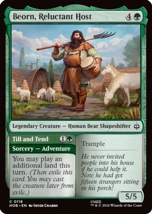 Beorn, Reluctant Host  [The Hobbit] Foil