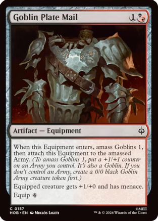 Goblin Plate Mail  [The Hobbit]