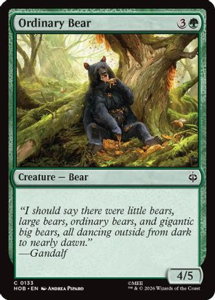 Ordinary Bear  [The Hobbit]