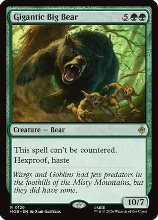 Gigantic Big Bear  [The Hobbit]