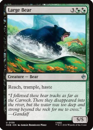 Large Bear  [The Hobbit] Foil