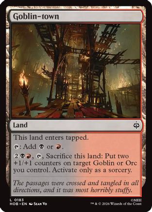 Goblin-town  [The Hobbit] Foil